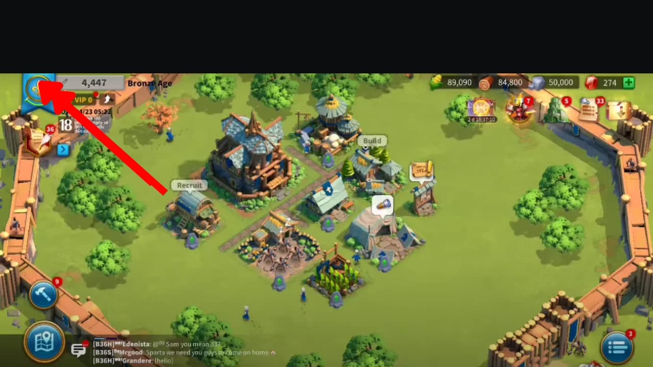 Profile Icon in Rise of Kingdoms